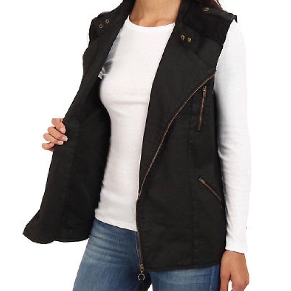 RVCA Women's Vest Size Medium Biker Style